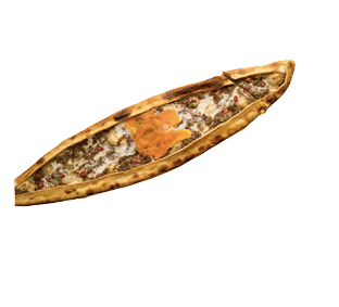 Pide mit Hackfleisch